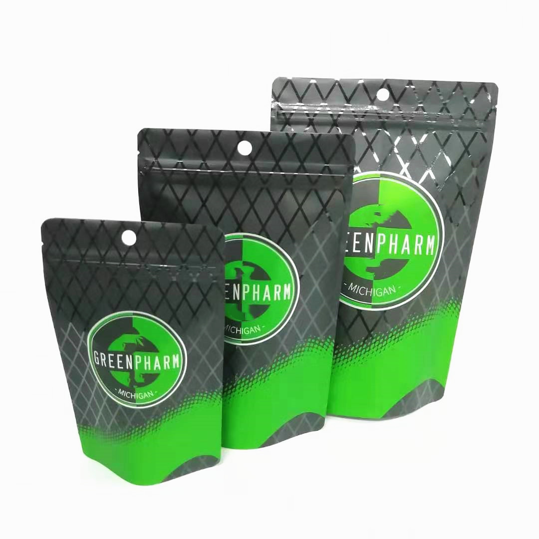 Bolsos de empaquetado 120microns del incienso herbario del Mopp Vmpet