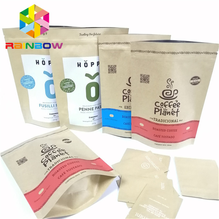 Impresión de las bolsas de papel CYMK Gravnre de la lámina de mylar de VMPET con la cremallera