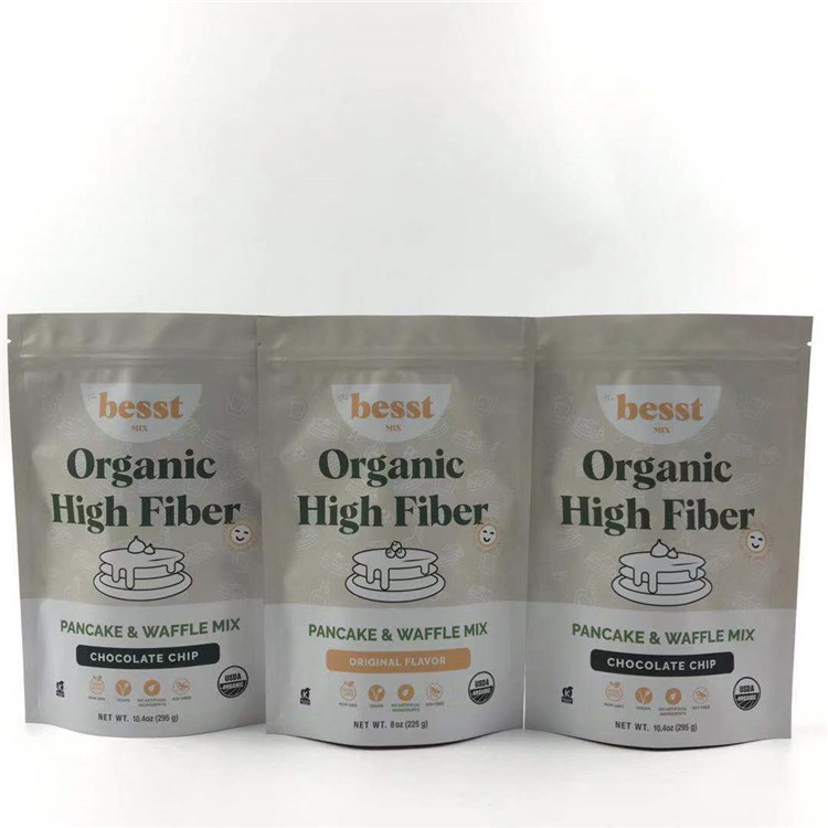 De Digitaces de la impresión del levantar bolsas para la bolsa seca del papel de aluminio de la fruta para el empaquetado de los bocados