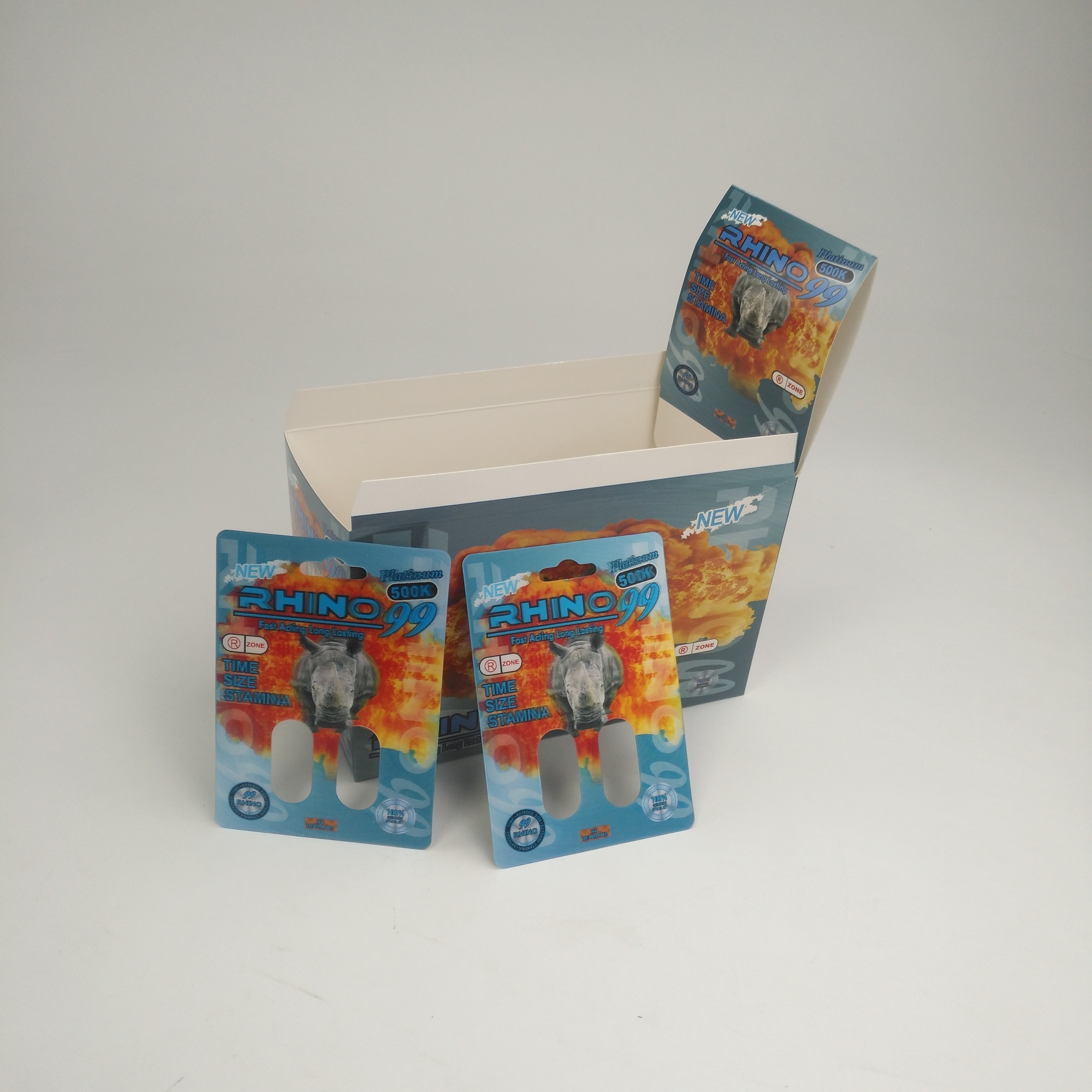 Rinoceronte 7 del FDA 200mic tarjeta de la ampolla 50000 3D a prueba de humedad