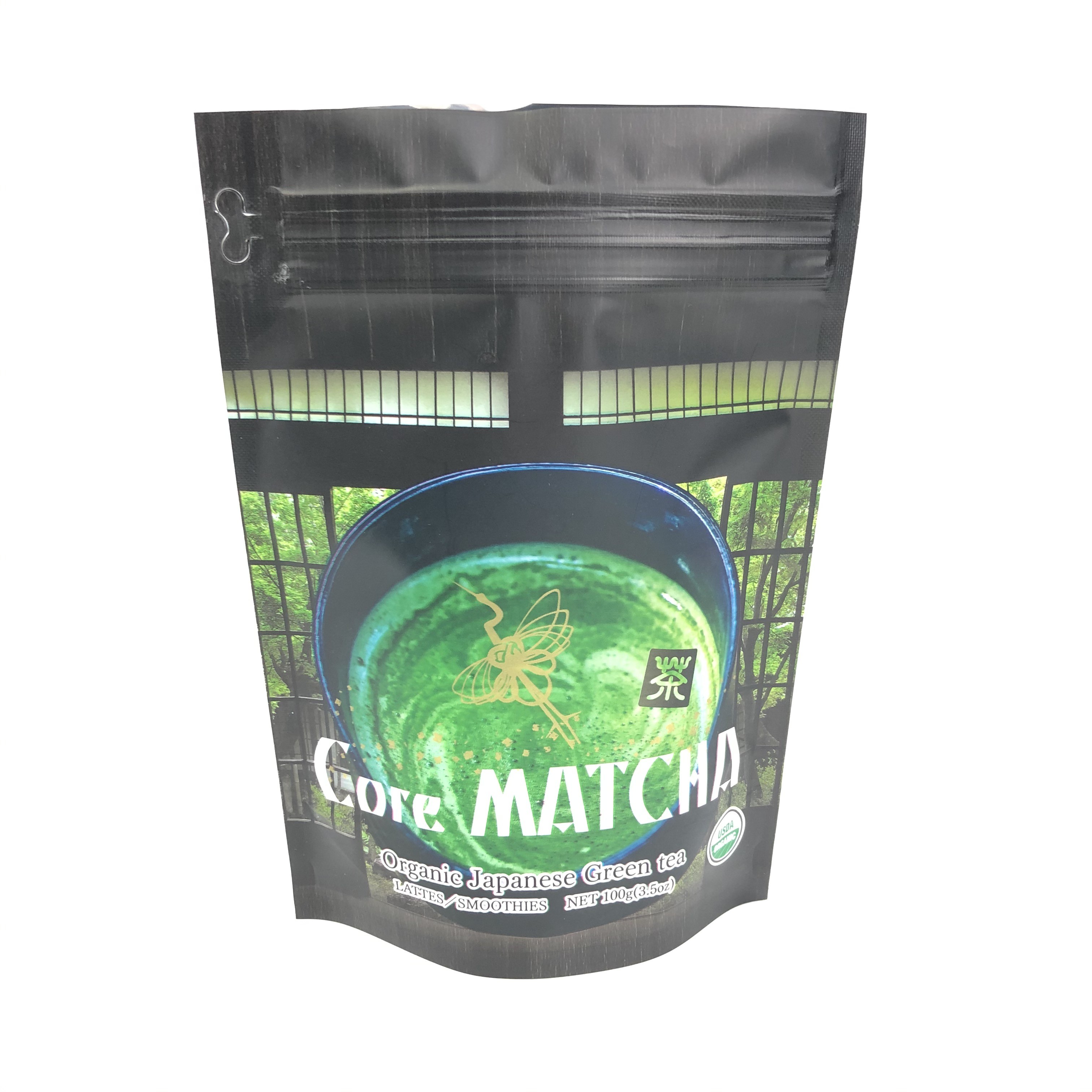 Los MOPP que se puede volver a sellar se levantan la bolsa 120 micrones para el té verde