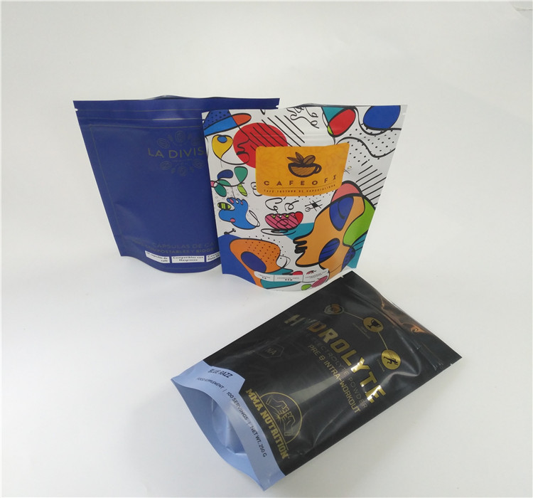 Vea a través de la bolsa Ziplock 200g 250g de la ventana del claro del MOPP VMPET