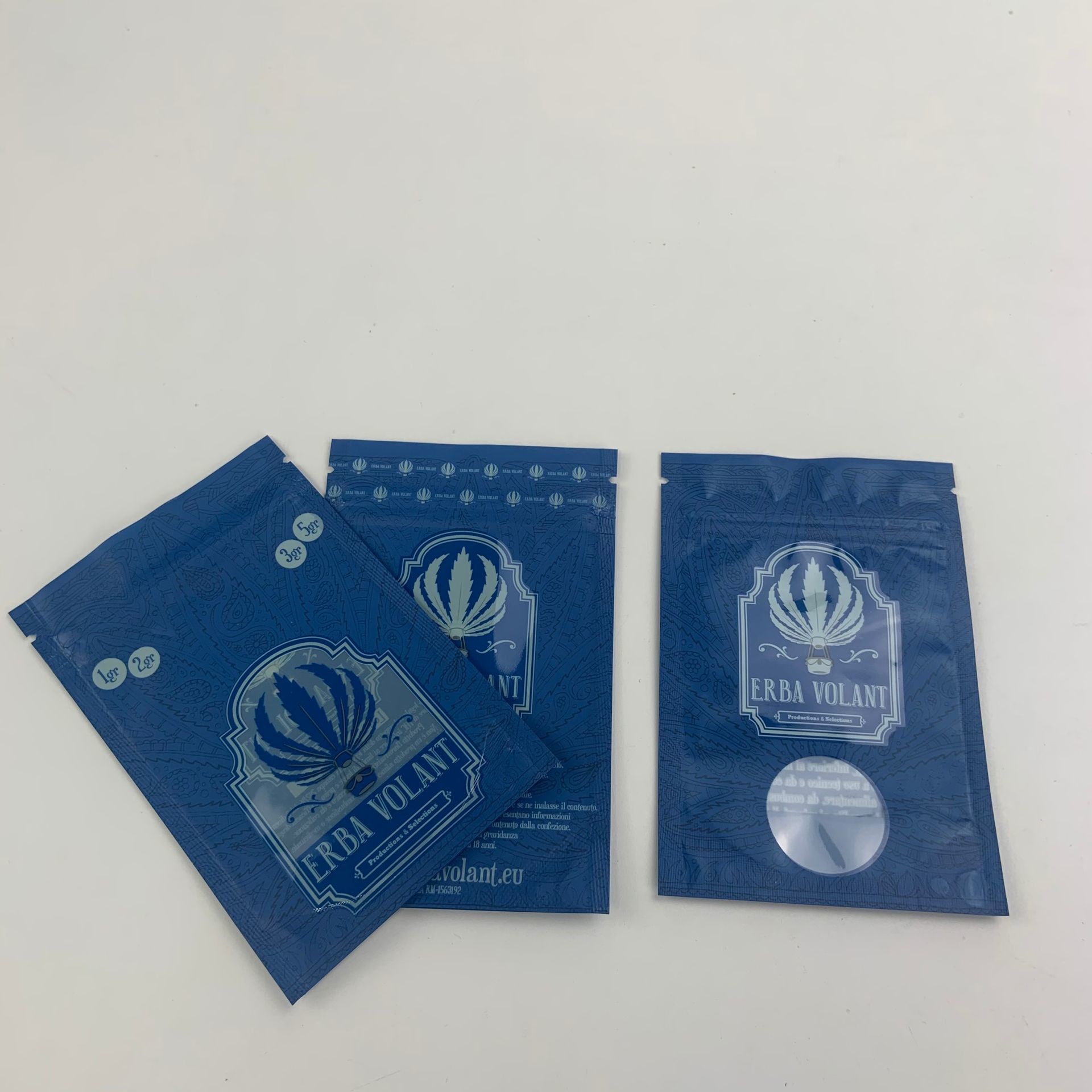 Papel de aluminio 240 micrones de 50g de bolsas de empaquetado FDA del tabaco