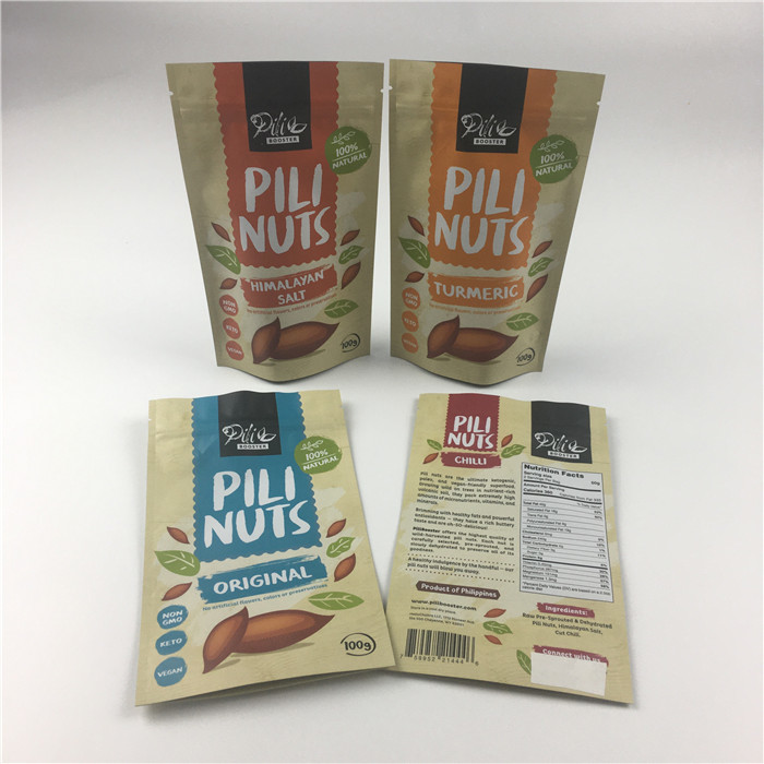 La hoja laminó el té Ziplock que se puede volver a sellar de Doypack Matcha del bolso de Mylar