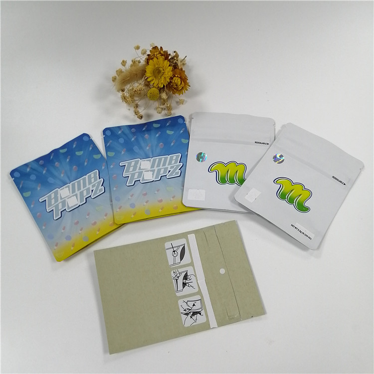 El Ziplock reutilizable del incienso herbario empaqueta 1 gramo 3.5g 7g térmico en caliente