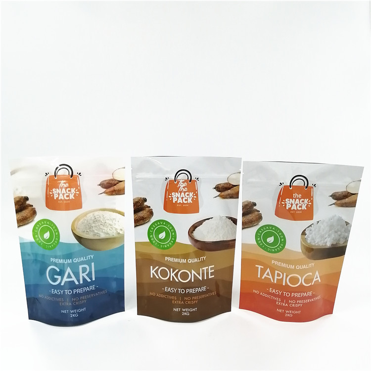 Bolso de empaquetado 100mircon de la hoja de los frutos secos metálicos del MOPP 250g