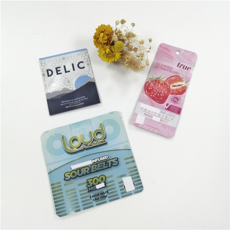 bolso de empaquetado de impresión metálico del TH 100mircon CMYK de los CB 3.5g