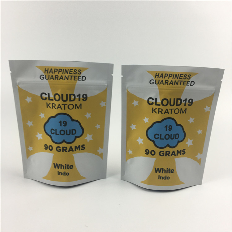 Bolsas impresas de encargo Matte Child Resistant del soporte de Mylar de la mala hierba de la suave al tacto para arriba