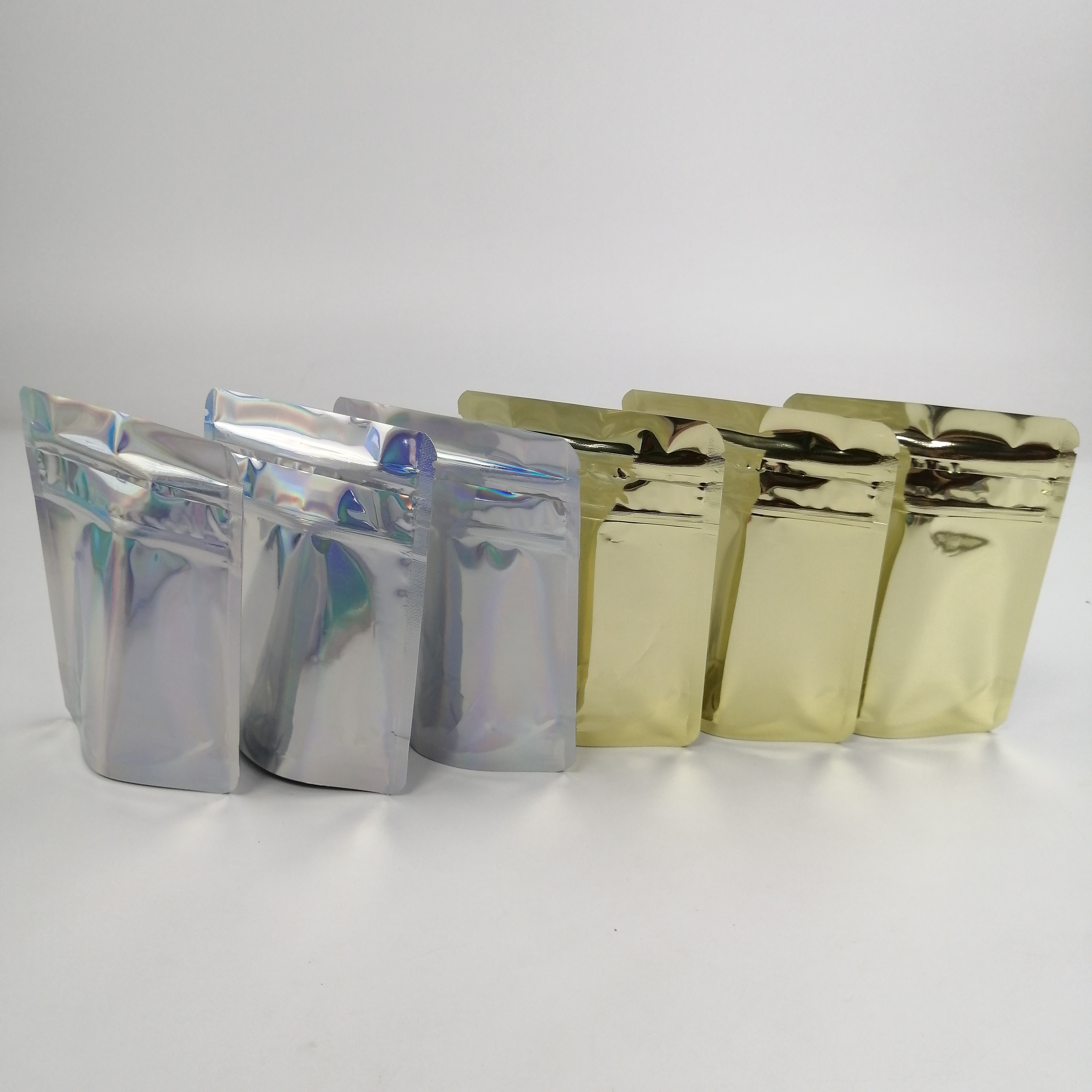 3,5 gramos Digital olográfica impresa se levantan las bolsas a prueba de niños para las galletas