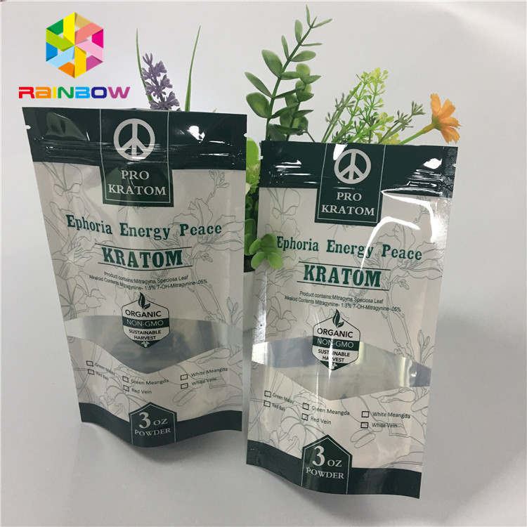 El Ziplock que se puede volver a sellar de Mylar de la prueba del olor se levanta bolsas con la ventana