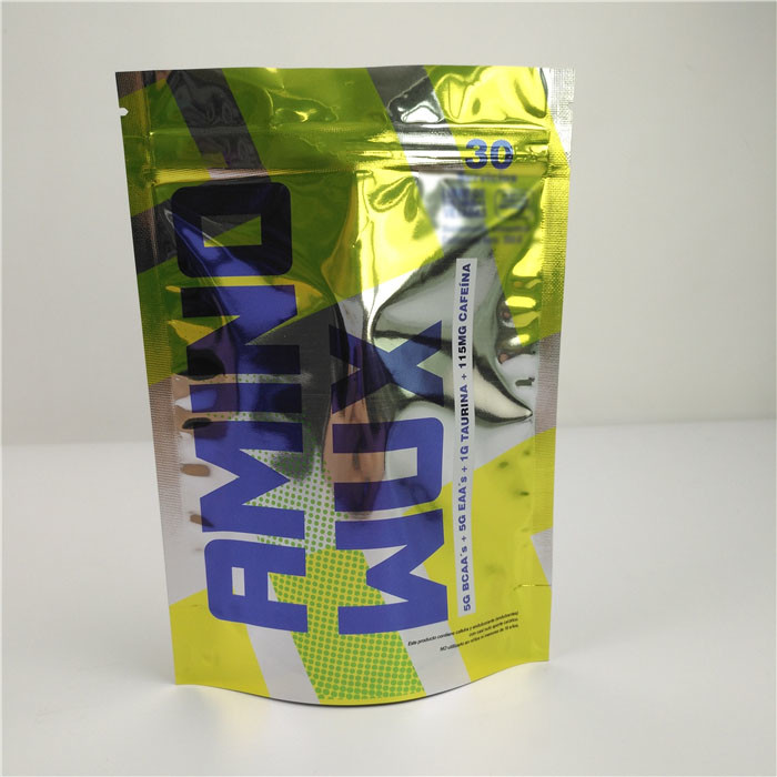 Bolsas de plástico coloreadas brillantes de la cerradura de la cremallera del bocado que empaquetan la prueba del olor