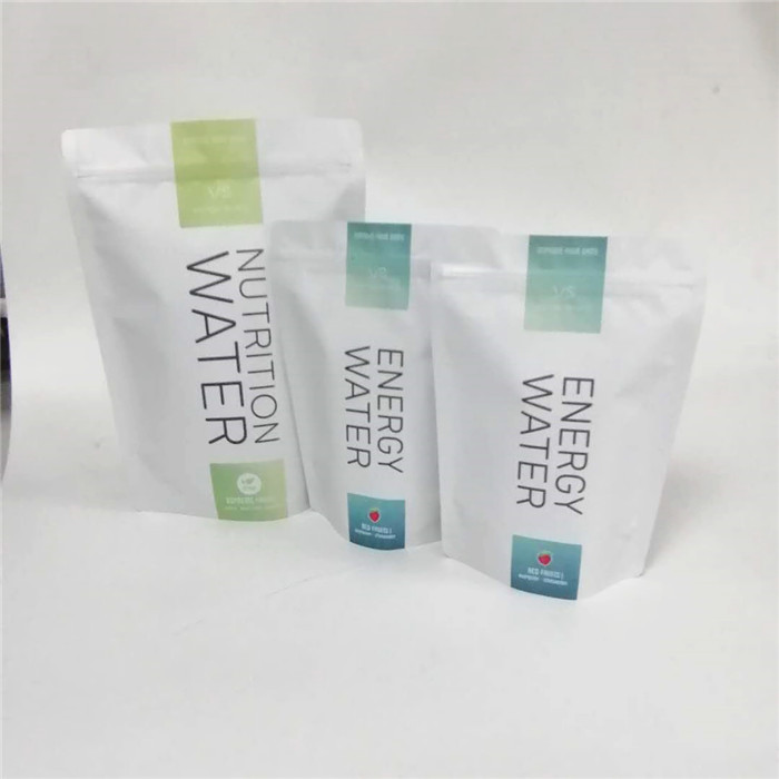 Soporte plástico de encargo de Mylar encima de los bolsos de la bolsa de la cremallera para el empaquetado de la bomba del baño