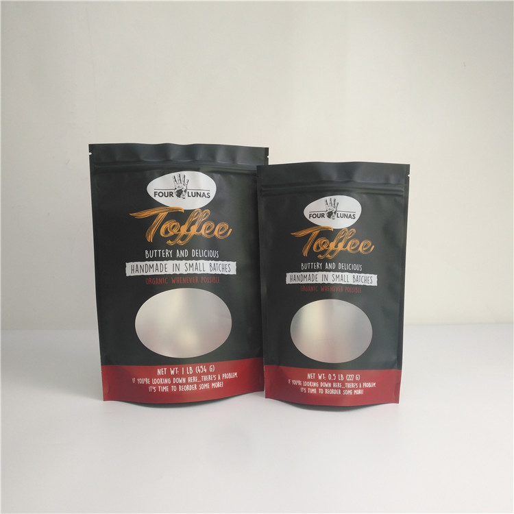 De encargo impresa laminó el acondicionamiento de los alimentos comestible del caramelo de Mylar con la ventana