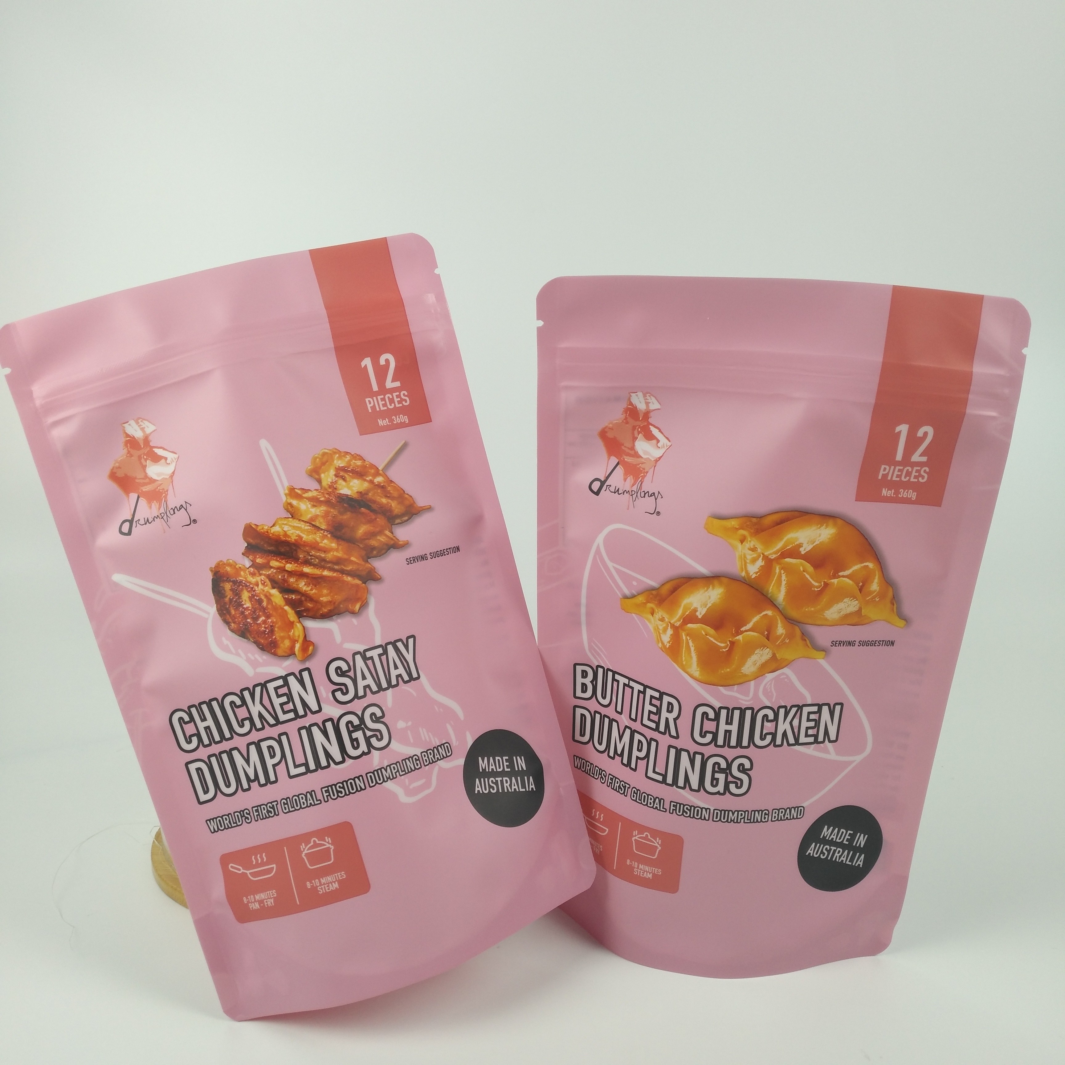 El café Matt Zipper Custom Printed Barrier empaqueta la situación del uno mismo laminado