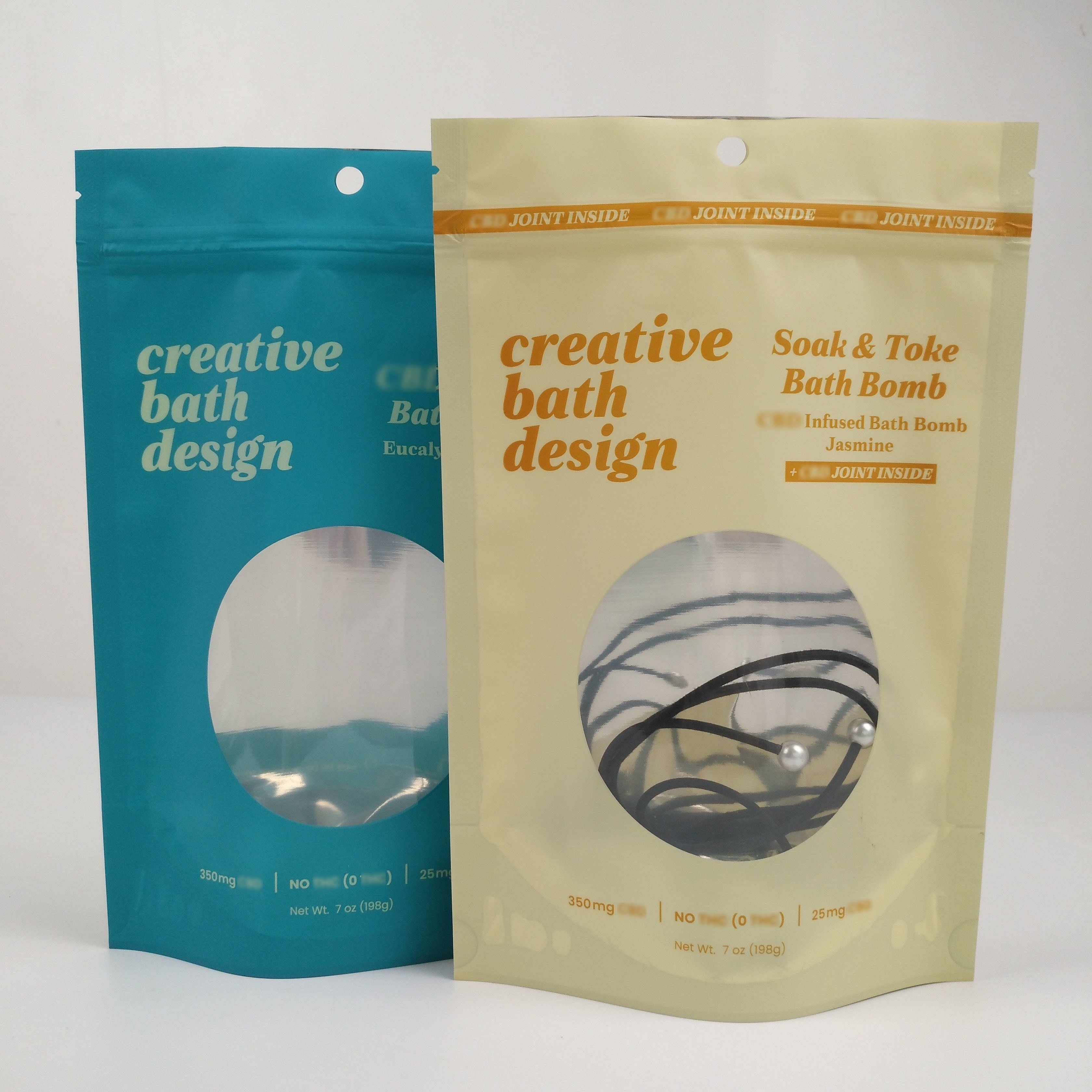 Situación clara de las bolsas de la cerradura de Matte Mylar Aluminum Foil Zip de la ventana