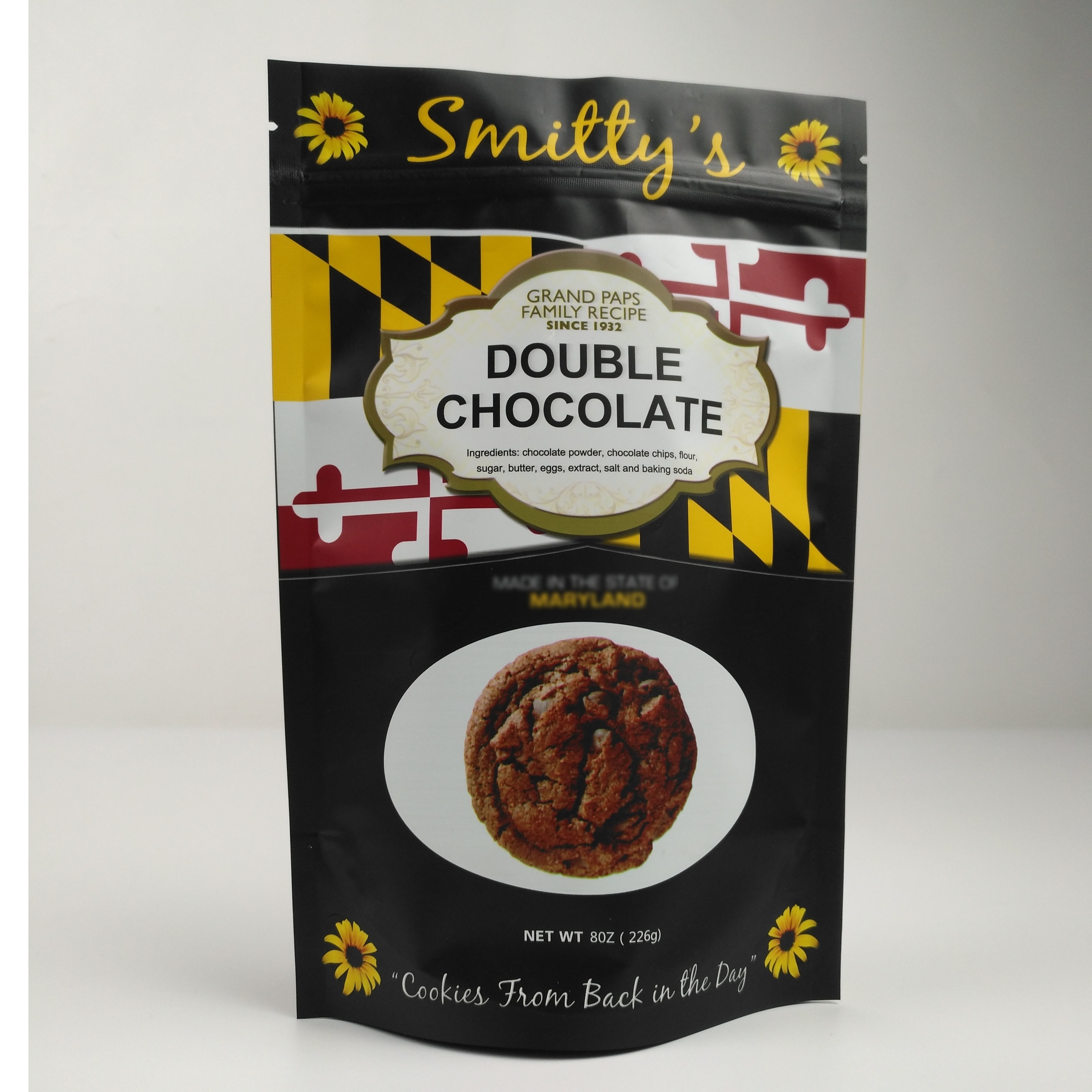 Bolsos Ziplock amistosos de Eco Matt Aluminum Foil Stand Up para la comida de las nueces