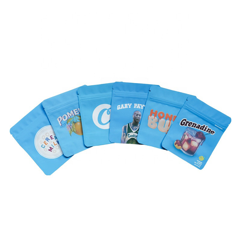 La galleta de la mala hierba de la cerradura de la cremallera que empaqueta Mylar empaqueta el bolso de Honey Sachet Honey Edible Packaging