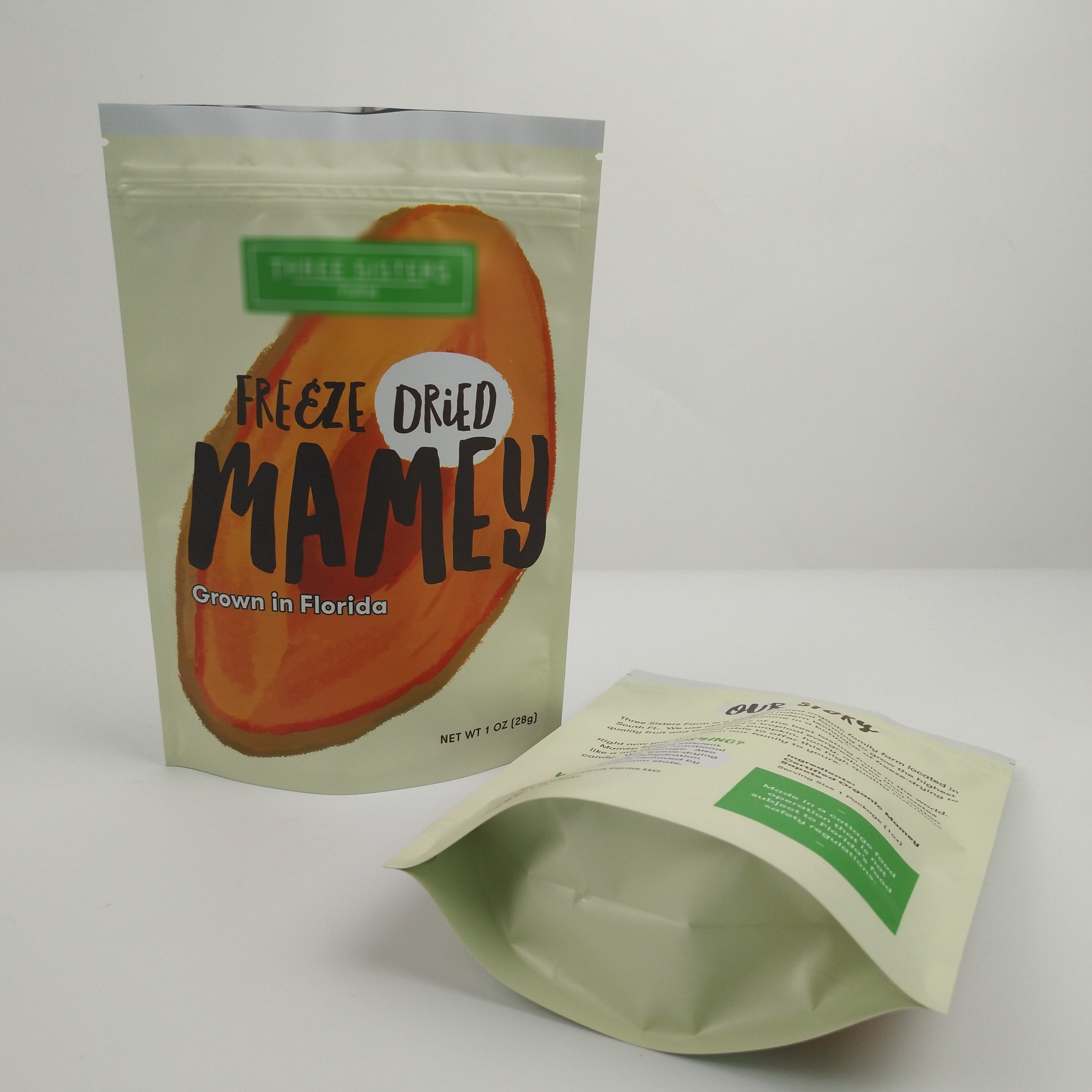 El soporte encima de la fuente directa de la fábrica reciclable de la bolsa modificó el soporte del papel para requisitos particulares de aluminio encima de bolsas huele el bolso del acondicionamiento de los alimentos de la prueba