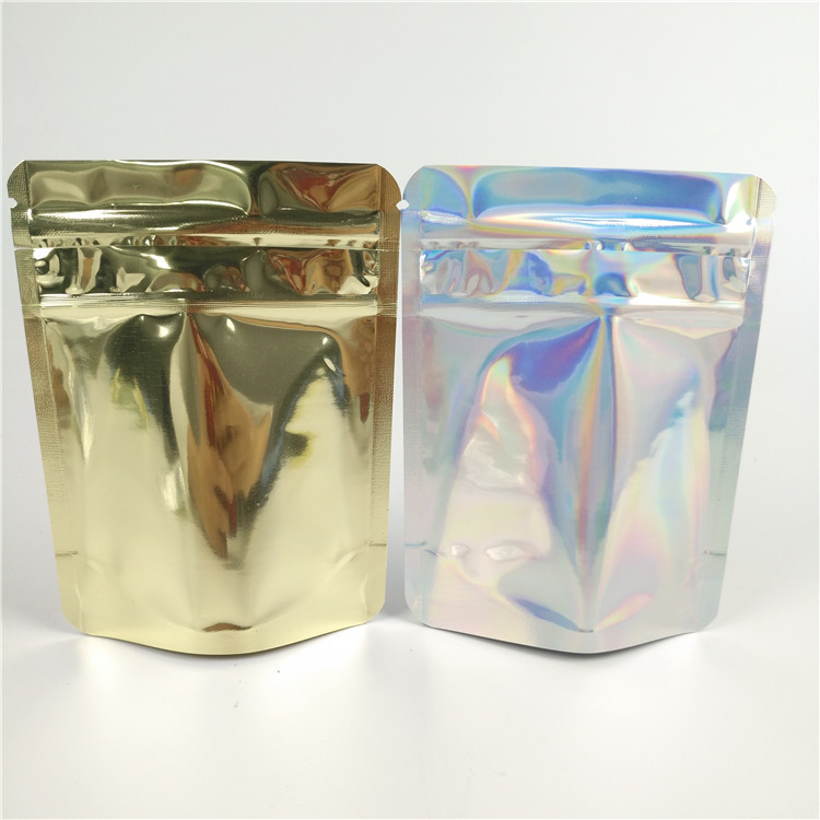 Bolso Ziplock CMYK plástico de la prueba del olor del SGS 200g con la ventana