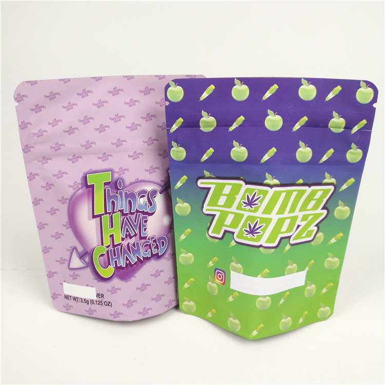 Mylar material laminado empaqueta el incienso herbario que empaqueta la cubierta plástica VMPET