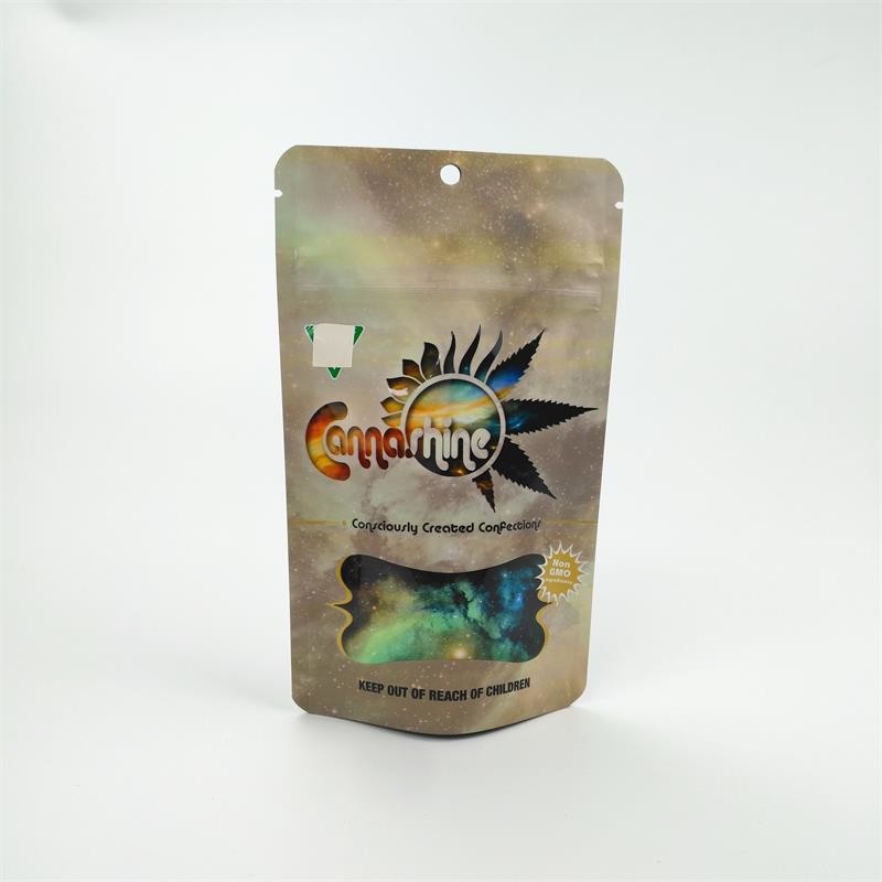 Bolso que se puede volver a sellar VMPET de la prueba 3.5g Mylar del olor para las galletas