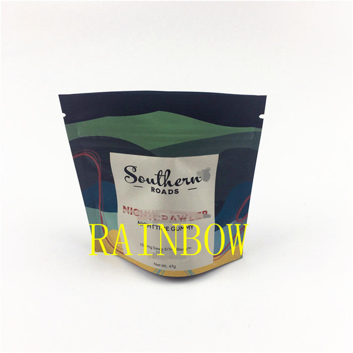 Edibles secados 28g impresos de encargo de la galleta de la flor de 3.5g 7g que empaquetan bolsos de la bolsa de la semilla de mylar de la prueba del olor