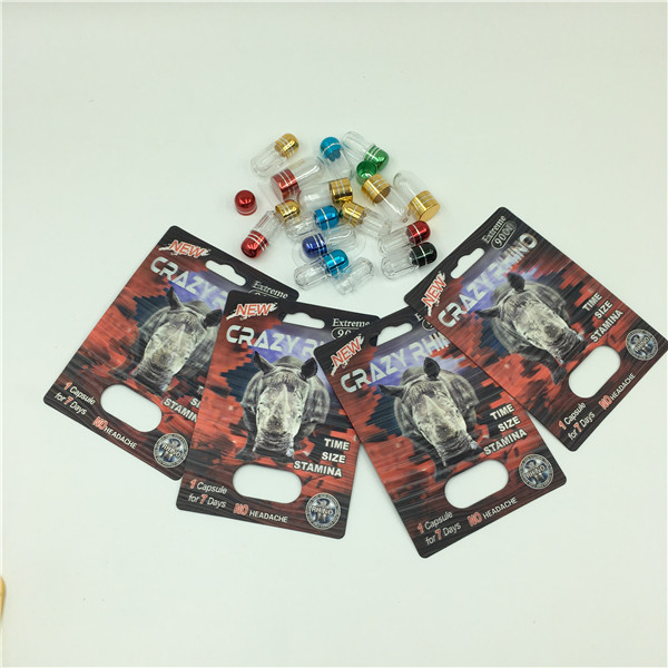 Rinoceronte loco 69 píldoras que empaquetan el rinoceronte 7 de la caja para la píldora sexual masculina