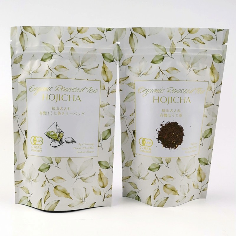 Polvo del té de VMPET FDA Cmyk Matte Aluminum Foil Pouch 150mic Matcha