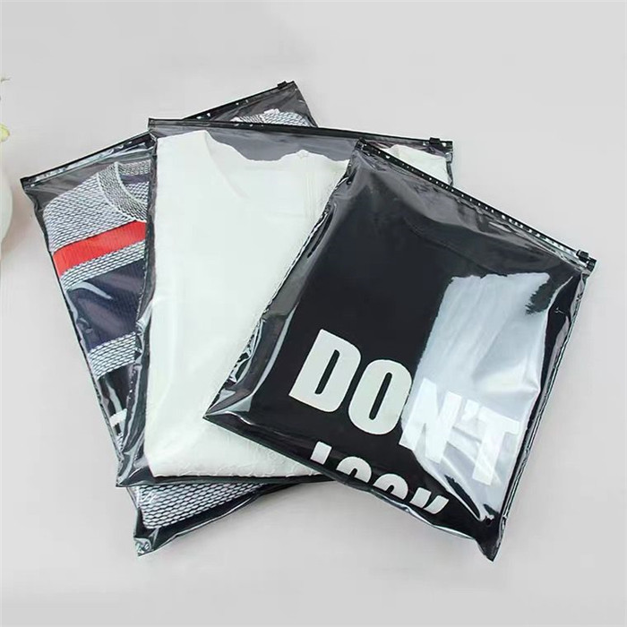 Bolso Ziplock claro que se puede volver a sellar del MOPP CMYK que empaqueta VMPET para la ropa
