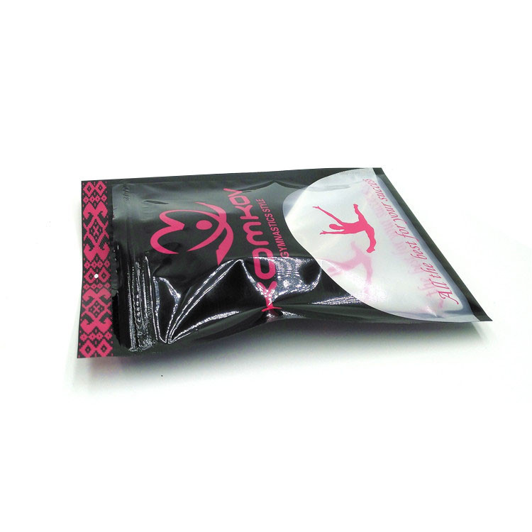 240mic CMYK MOPP Opp empaqueta la cremallera de la ropa heló VMPET para la ropa