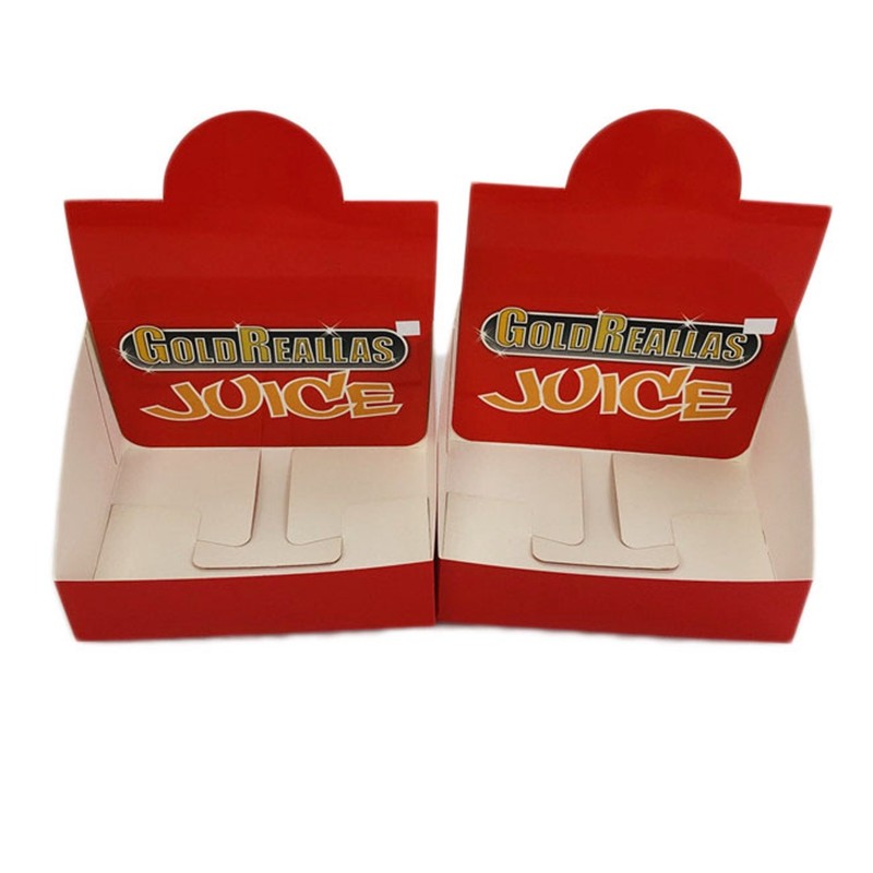 Barras de encargo de la proteína del chocolate de las barras de energía de la caja de presentación de Logo Energy Drink Paper Counter que empaquetan las cajas