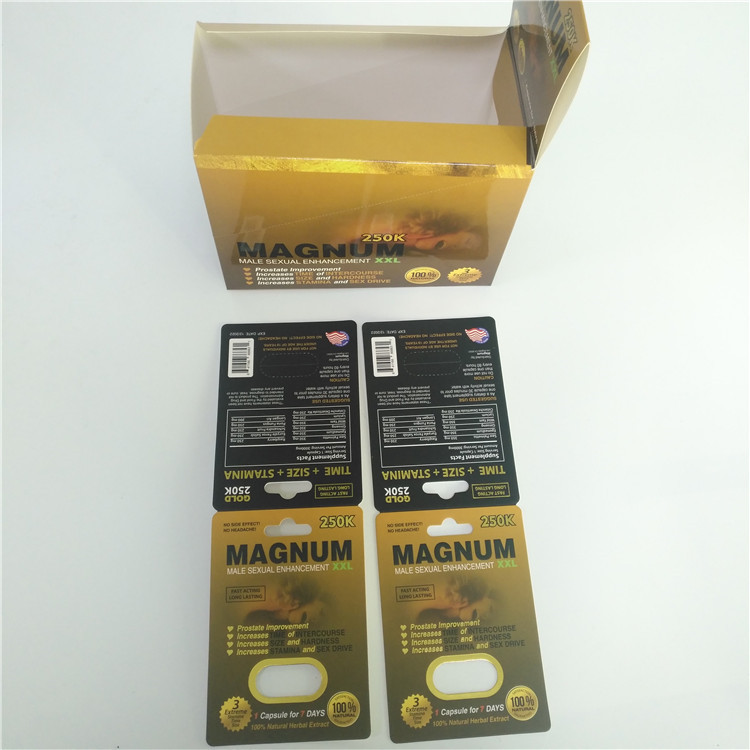 Píldoras del sexo de Pantone que empaquetan la tarjeta de empaquetado lenticular 3D del rinoceronte 69 de la tarjeta