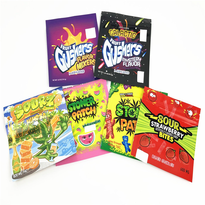 Bolsa mate de la lámina de mylar de CMYK 100mic que empaqueta la bolsa de empaquetado de VMPET CBD