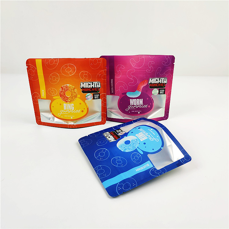 Incienso herbario del SGS 80mic CMYK que empaqueta el bolso de Mylar del papel de aluminio de 200g MOPP