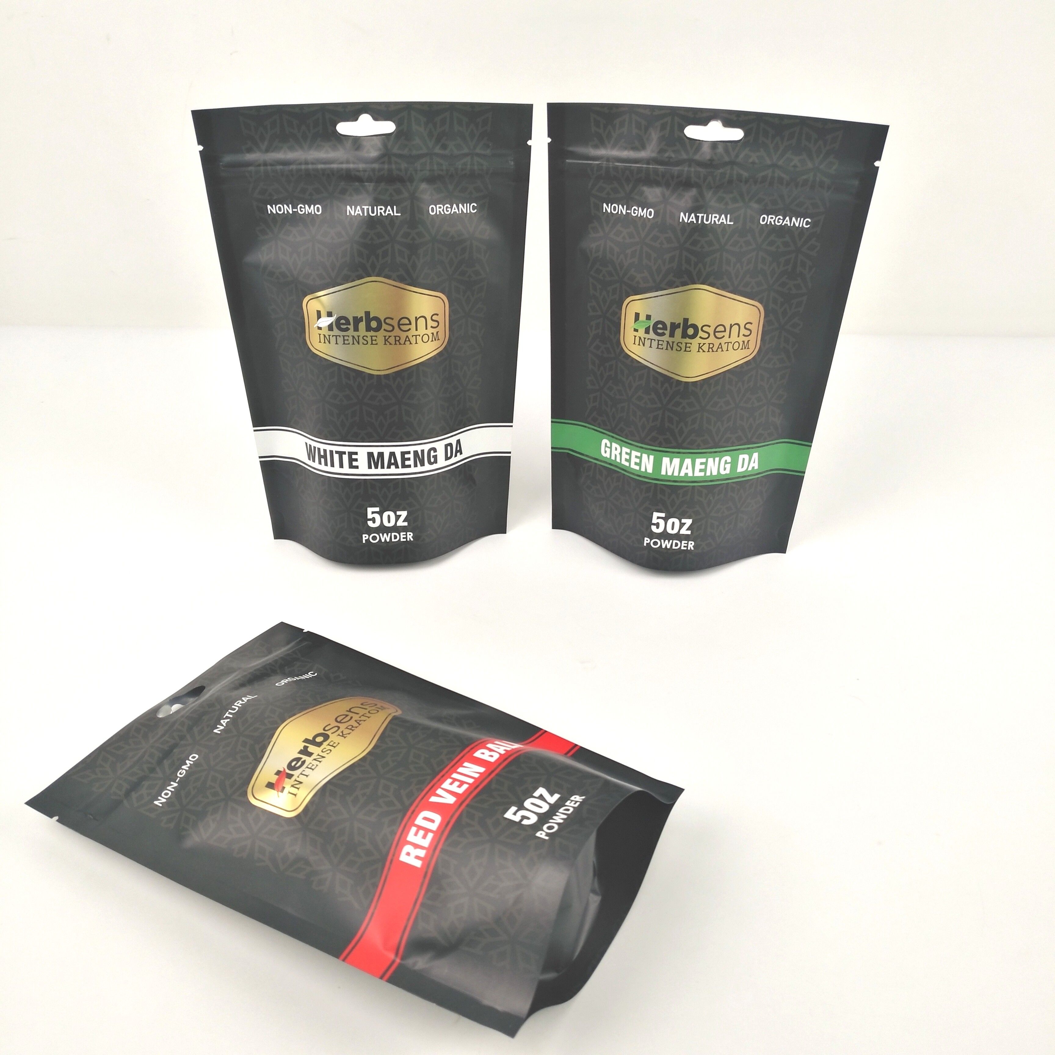 200g Vmpet 10C laminó las bolsas plásticas que empaquetaban a Matte Mopp negro