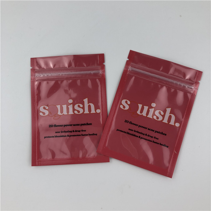 bolso 0.7c Al With Clear Front Window de la cremallera de Mylar del fotograbado de 120mic MOPP