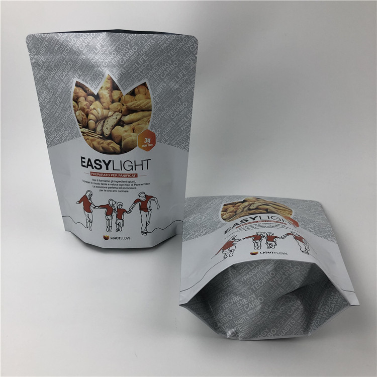 200mic CMYK MOPP Moringa se colocan encima del SGS Ziplock del bolso 1000g para el polvo de la proteína