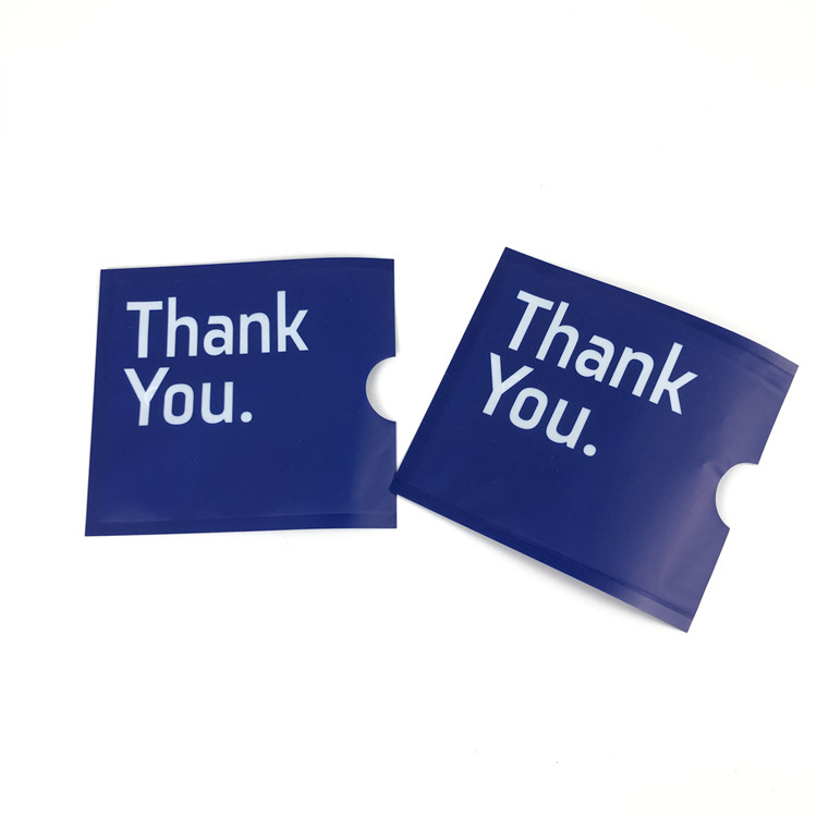 La aduana de impresión al por mayor forma los bolsos de empaquetado de Mylar de Matte Opp Heat Sealing Custom de la tarjeta plástica del parte movible