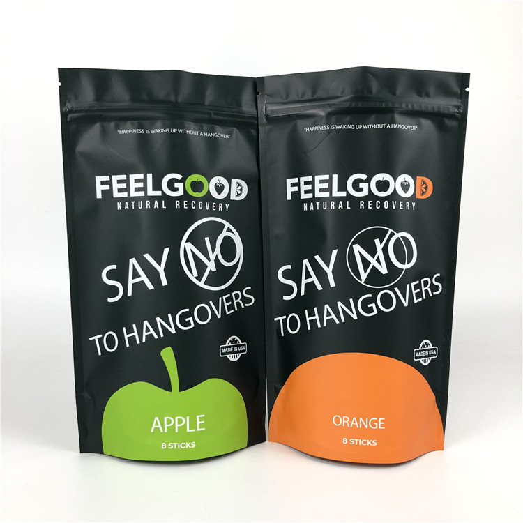 Soporte al por mayor que se puede volver a sellar de la aduana encima de la bolsa Chips Spice Snack Nuts Zipper que embala las bolsas de plástico de Mylar