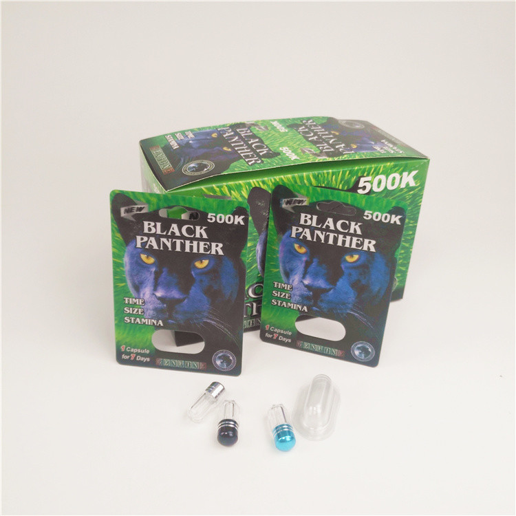 La tarjeta lenticular 200mic de la píldora del sexo del rinoceronte de Libigrow 3d ampolla las tarjetas de papel