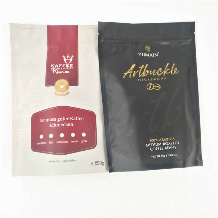 AL de papel a prueba de humedad de Kraft OPP de la bolsa que se puede volver a sellar de la cremallera de CMYK MOPP