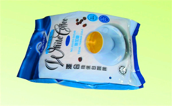 La hoja lateral del escudete se levanta bolsas 100 micrones para el empaquetado del café con leche