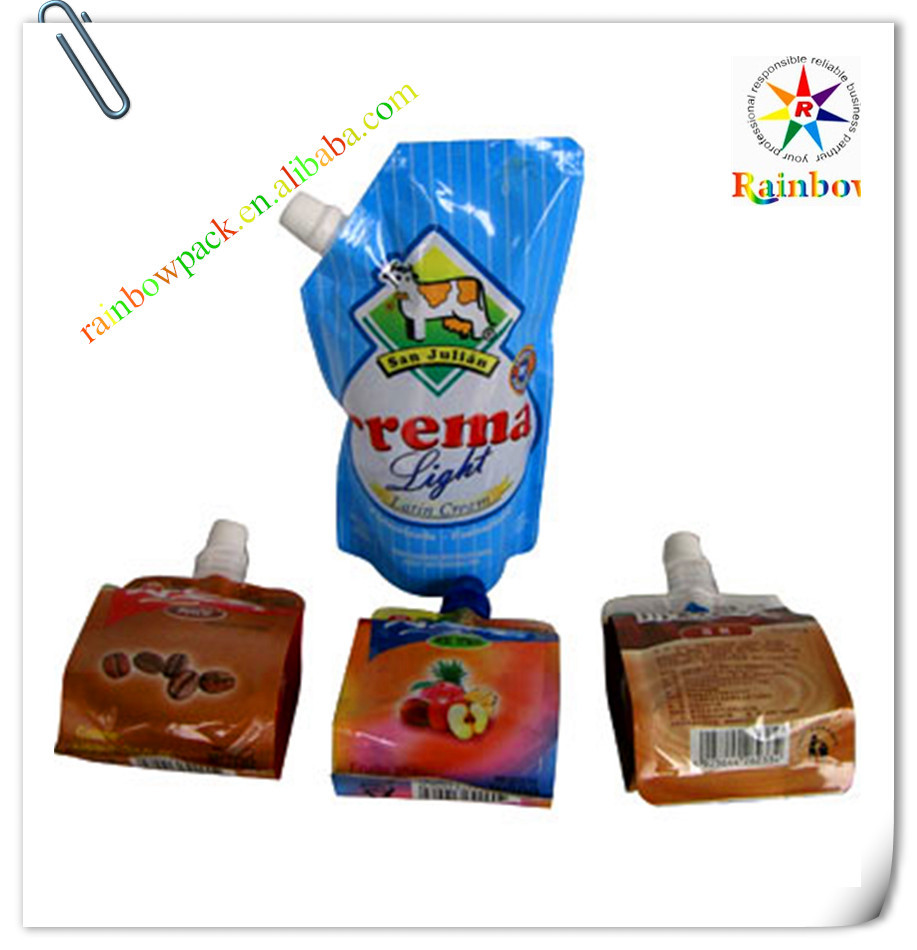 El papel de aluminio se coloca para arriba empaqueta el ANIMAL DOMÉSTICO/categoría alimenticia de NY/del PE con la impresión en color