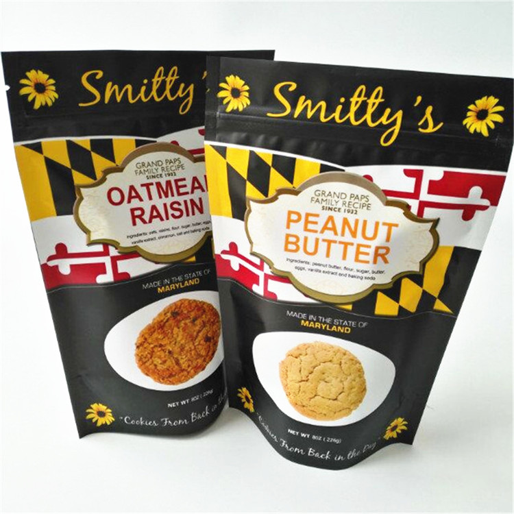 De la serpiente de Doypack de la comida del levantar bolso plástico de la cremallera de las bolsas 12C CMYK MOPP