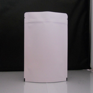 Grano/café que empaqueta blanco que se puede volver a sellar modificado para requisitos particulares de las bolsas de papel