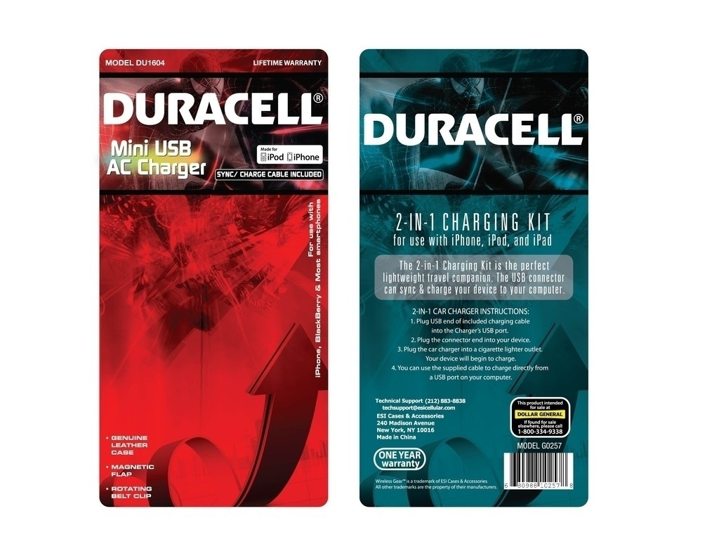 Embalaje rojo respetuoso del medio ambiente de la tarjeta de la ampolla para el cargador USB que empaqueta con el logotipo impreso