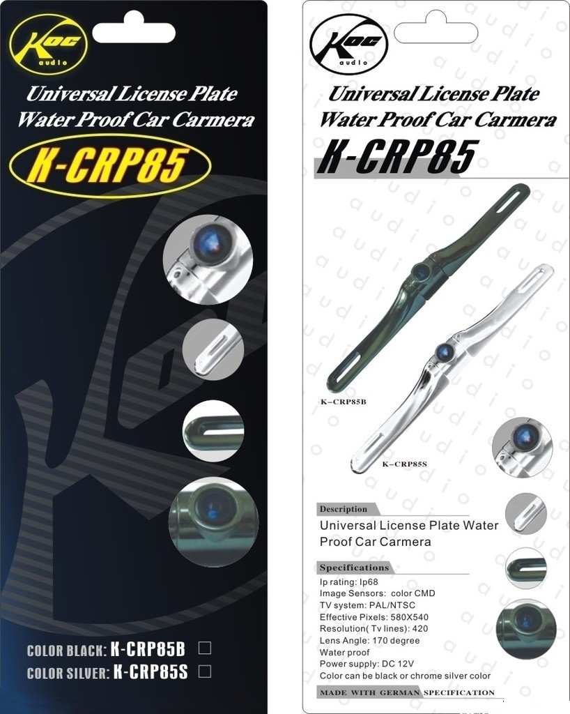 Lujo de empaquetado de la caída del agujero de la tarjeta euro de la ampolla impreso para el paquete de la cámara del coche