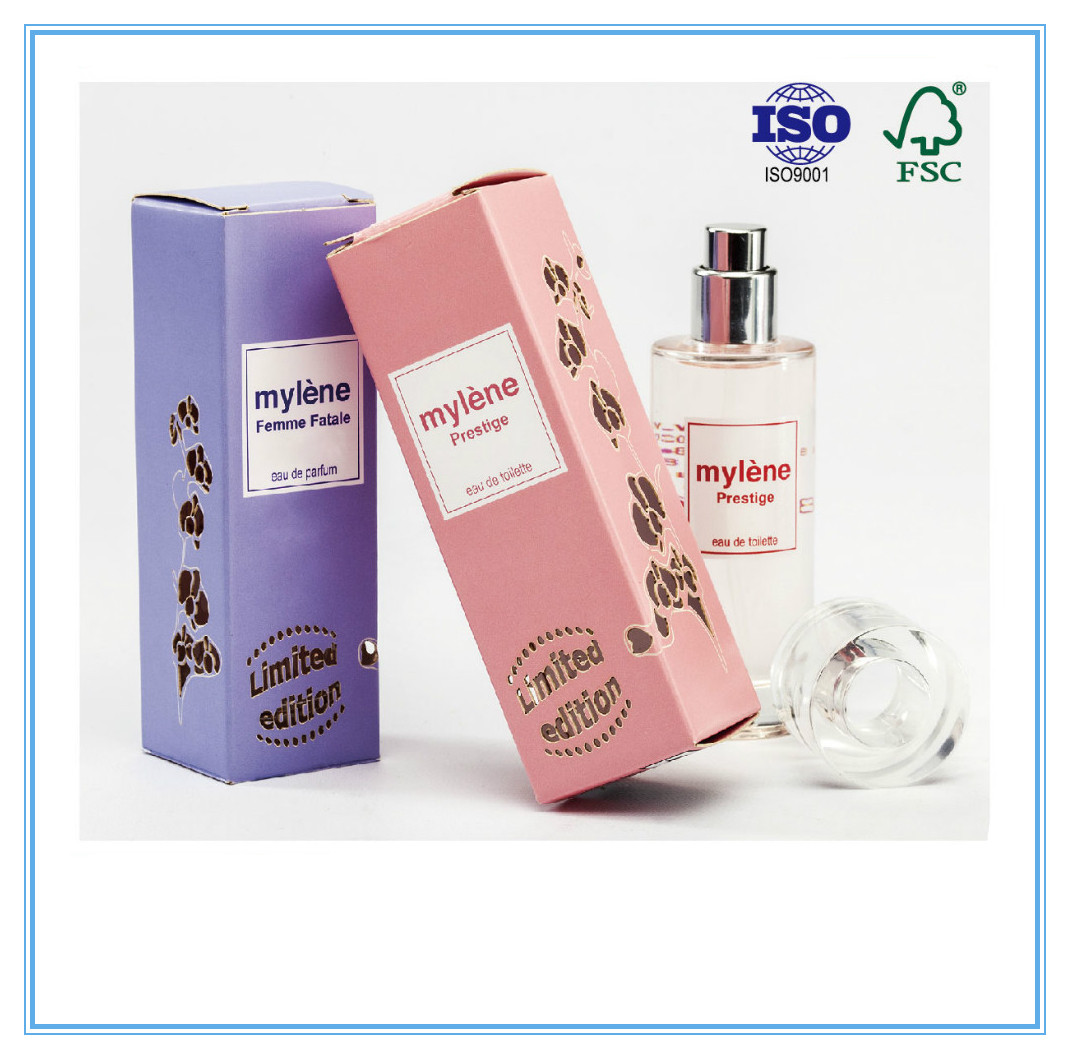 Caja de papel de Cusomized del logotipo que empaqueta el papel de arte de Pantone para la exhibición