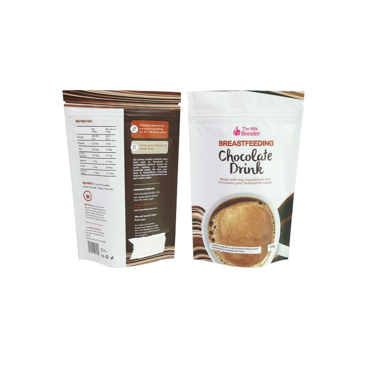 Digital que imprime el soporte encima de la bolsa de la cremallera empaqueta el bolso del acondicionamiento de los alimentos del polvo del té del café