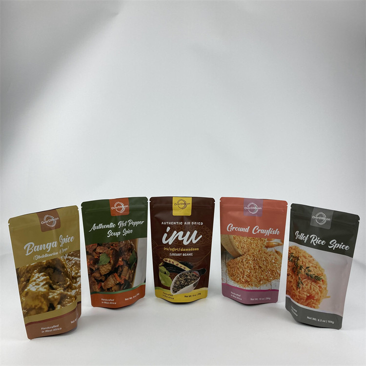 Levántese el paquete caliente de empaquetado de la cremallera del sello de la bolsa del tabaco de Doypack con el logotipo